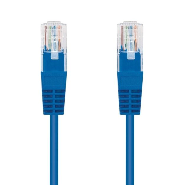Cable de Red RJ45 UTP Nanocable 10.20.0401-BL Cat.6/ 1m/ Azul