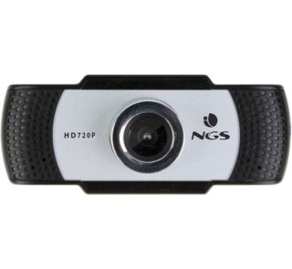 Webcam NGS Xpress Cam 720/ 1280 x 720 HD/ Blanco y Negro