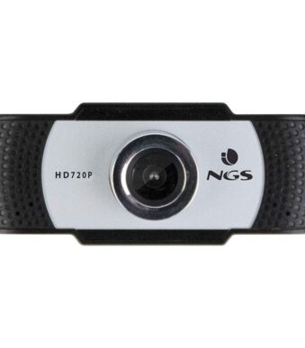 Webcam NGS Xpress Cam 720/ 1280 x 720 HD/ Blanco y Negro