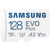 Tarjeta de Memoria Samsung EVO Plus 2021 128GB microSD XC con Adaptador/ Clase 10/ 130MBs