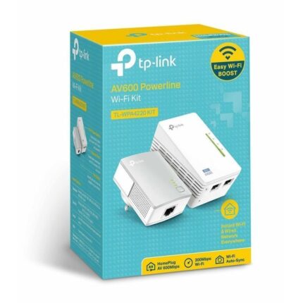 Adaptador Powerline TP-Link WPA4220Kit 500Mbps/ Alcance 300m/ Pack de 2