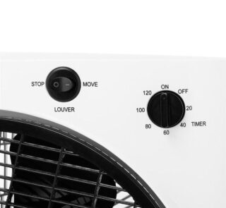 Ventilador de Suelo Tristar VE-5858/ 40W/ 4 Aspas 30cm/ 3 velocidades