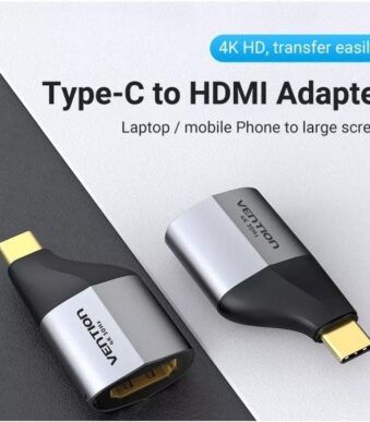 Adaptador USB Tipo-C Vention TCDH0/ USB Tipo-C Macho - HDMI Hembra