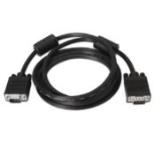 Cable SVGA Aisens A113-0072/ VGA Macho - VGA Macho/ Hasta 3W/ 10Mbps/ 3m/ Negro