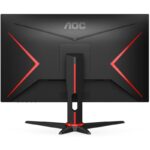 Monitor Gaming AOC Q27G2E/BK 27"/ QHD/ 1ms/ 144Hz/ VA/ Negro y Rojo