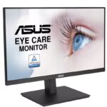 Monitor Asus VA24EQSB 23.8"/ Full HD/ Multimedia/ Regulable en altura/ Negro