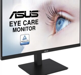 Monitor Asus VA27DQSB 27"/ Full HD/ Multimedia/ Regulable en altura/ Negro