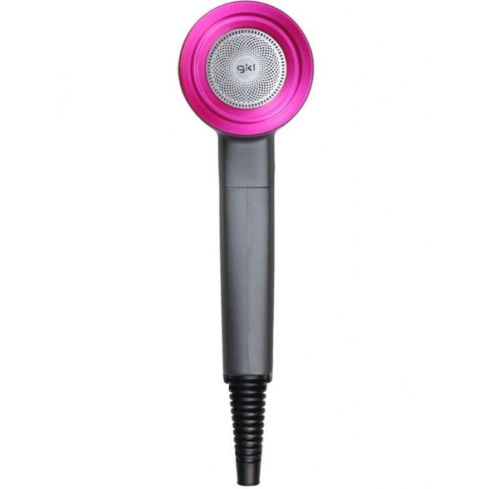 Secador GKL TOPAZ S2100/ 2200W/ Iónico/ Rosa y Gris