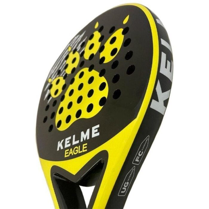 Pala de Pádel Kelme Eagle/ Amarilla y Negra