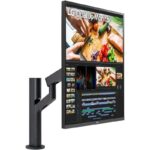 Monitor Profesional LG DualUp Ergo 28MQ780-B 27.6"/ SDQHD/ Multimedia/ Regulable en altura/ Negro