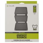 Panel Solar Portátil Muvit MCSCH0002/ 1xUSB/ 15W