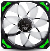 Ventilador Nox H-Fan Green/ 12cm/ Verde