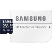 Tarjeta de Memoria Samsung Pro Ultimate 256GB microSD XC con Adaptador/ Clase 10/ 200MBs