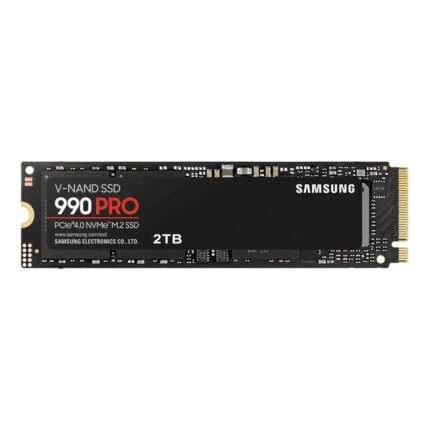 Disco SSD Samsung 990 PRO 2TB/ M.2 2280 PCIe 4.0/ con Disipador de Calor/ Compatible con PS5 y PC/ Full Capacity