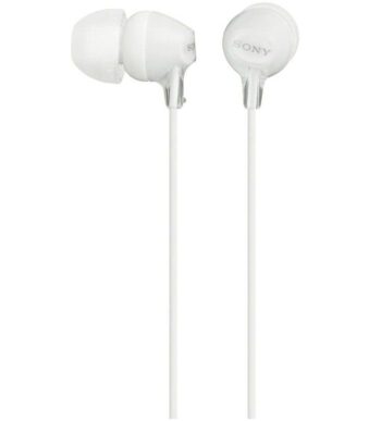 Auriculares Intrauditivos Sony MDR-EX15AP/ con Micrófono/ Jack 3.5/ Blancos
