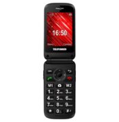 Teléfono Móvil Telefunken S430 para Personas Mayores/ Negro
