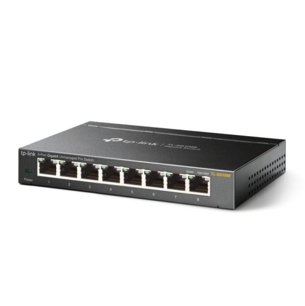 Switch TP-Link Easy Smart TL-SG108E 8 Puertos/ RJ-45 10/100/1000