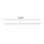 Cable de Red RJ45 UTP Aisens A135-0249 Cat.6/ 50cm/ Blanco