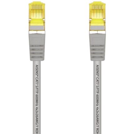 Cable de Red RJ45 S/FTP Aisens A146-0332 Cat.7/ 25cm/ Gris