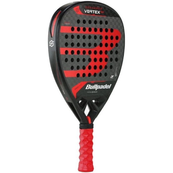 Pala de Pádel Bullpadel Vertex 04 2024/ Roja y Negra