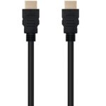 Cable HDMI 2.0 4K Nanocable 10.15.3800/ HDMI Macho - HDMI Macho/ 50cm/ Negro