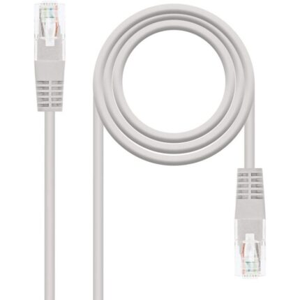 Cable de Red RJ45 UTP Nanocable 10.20.1305 Cat.6/ 5m/ Gris