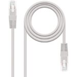 Cable de Red RJ45 UTP Nanocable 10.20.0410 Cat.6/ 10m/ Gris