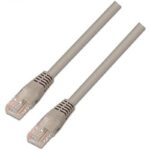 Cable de Red RJ45 UTP Nanocable 10.20.0410 Cat.6/ 10m/ Gris