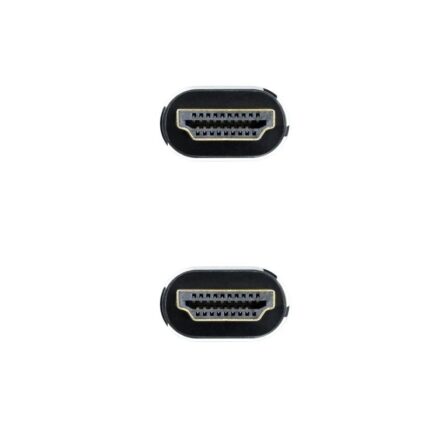 Cable HDMI Nanocable 10.15.8003/ HDMI Macho - HDMI Macho/ 3m/ Negro