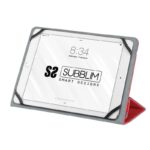 Funda Subblim Clever Stand para Tablets de 9"-10.1"/ Roja