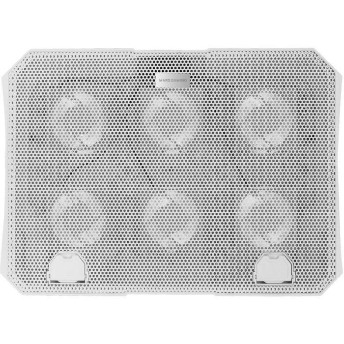 Soporte Refrigerante Mars Gaming MNBC23 para Portátiles hasta 16"/ Iluminación LED