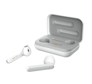 Auriculares Bluetooth Trust Primo Touch con estuche de carga/ Autonomía 4h/ Blancos