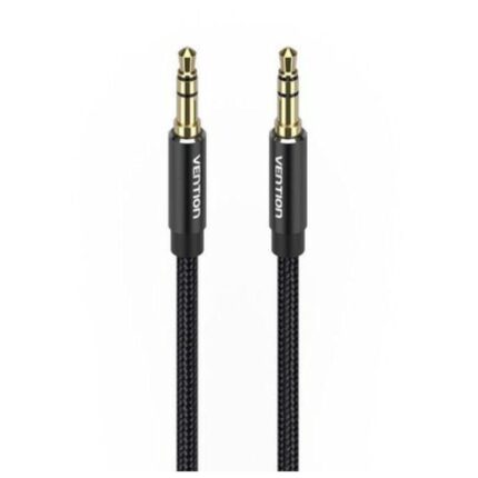 Cable Estéreo Vention BAWBH/ Jack 3.5 Macho - Jack 3.5 Macho/ 2m/ Negro