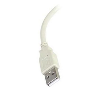 Cable Conversor 3GO C101/ USB Macho - 2x PS2 Macho/ 10cm/ Blanco