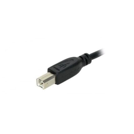 Cable USB 2.0 Impresora 3GO C113/ USB Tipo-B Macho - USB Macho/ 5m/ Negro