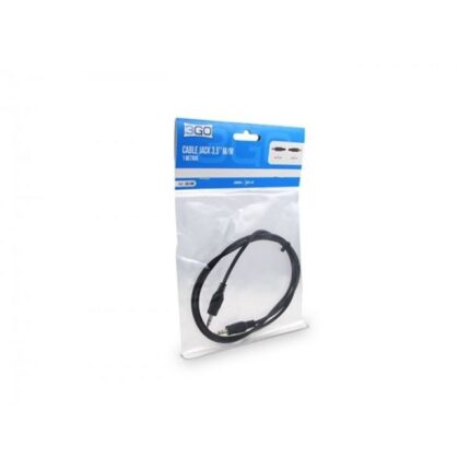 Cable Estéreo 3GO CA106/ Jack 3.5 Macho - Jack 3.5 Macho/ 1m