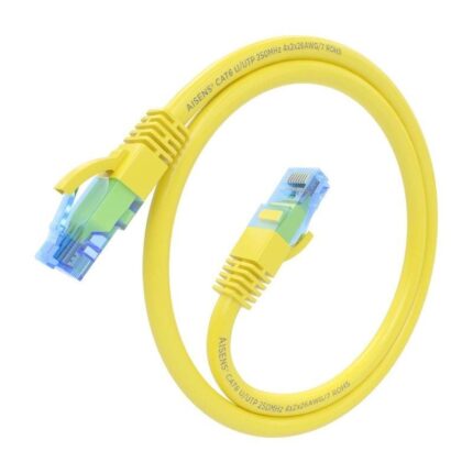 Cable de Red RJ45 AWG26 CCA UTP Aisens A135-0835 Cat.6/ 2m/ Amarillo