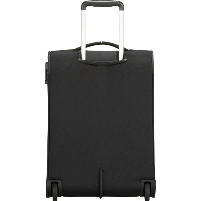 Maleta de Cabina American Tourister Crosstrack Upright 55cm/ 55x40x20cm/ 2 Ruedas/ Negra y Gris