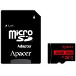 Tarjeta de Memoria Apacer 32GB microSD HC UHS 1 con Adaptador/ Clase 10/ 100MBs