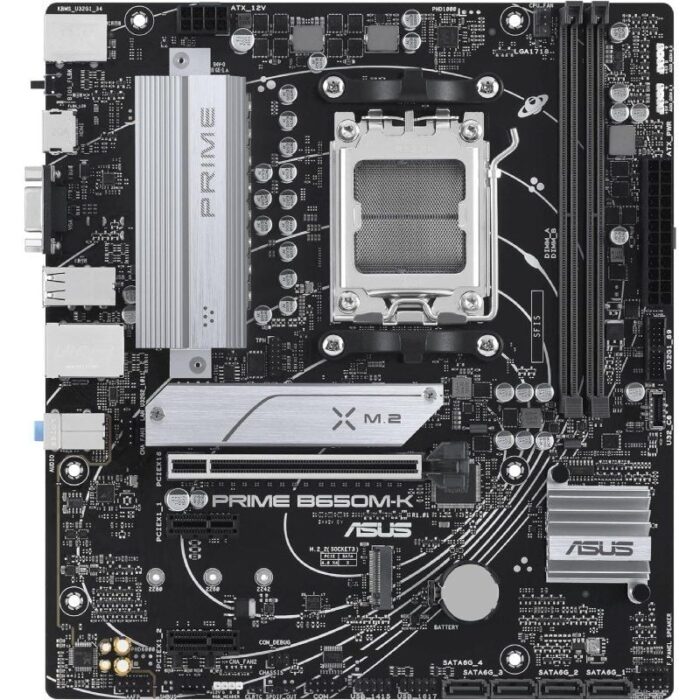 Placa Base Asus Prime B650M-K/ Socket AM5/ Micro ATX