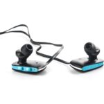 Auriculares Inalámbricos Deportivos Elbe ABT-038-DEP/ con Micrófono/ Bluetooth/ Azules y Negros