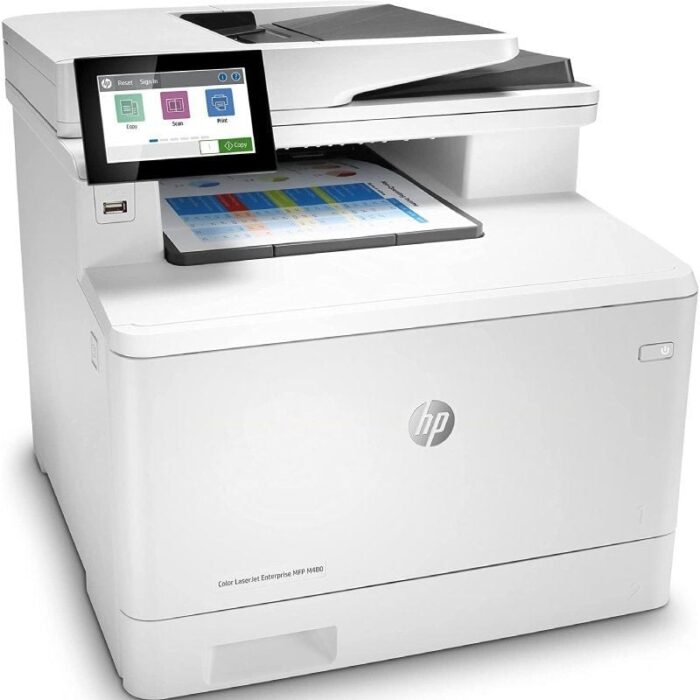 Multifunción Láser Color HP LaserJet Enterprise MFP M480F/ Fax/ Dúplex/ ADF/ Blanca