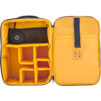 Mochila HP 6M5S3AA Creator para Portátiles hasta 16.1"/ Azul Marino y Amarillo