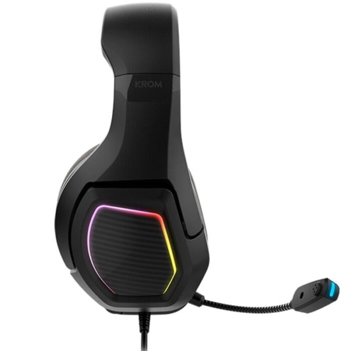 Auriculares Gaming con Micrófono Krom Kopa 7.1/ USB 2.0/ Negros