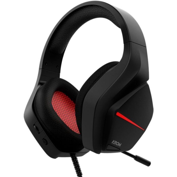 Auriculares Gaming con Micrófono Krom Kopa Move/ Jack 3.5/ Negros