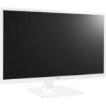 Monitor Profesional LG 24BK55YP-W 23.8"/ Full HD/ Multimedia/ Regulable en altura/ Blanco