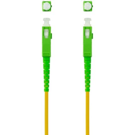 Cable de Fibra Óptica G657A2 Nanocable 10.20.0001/ LSZH/ 1m/ Amarillo