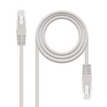 Cable de Red RJ45 UTP Nanocable 10.20.0101-L150 Cat.5e/ 1.5m/ Gris