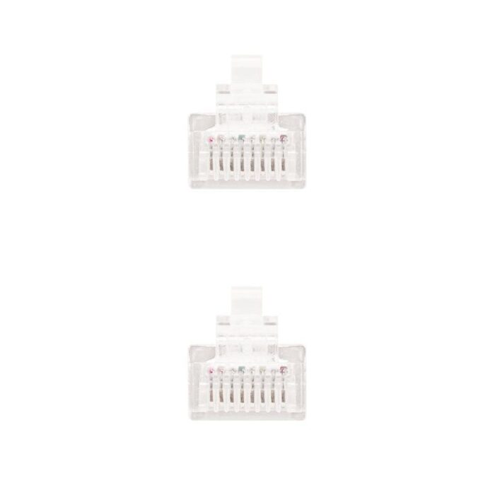 Cable de Red RJ45 UTP Nanocable 10.20.0400-L25-W Cat.6/ 25cm/ Blanco