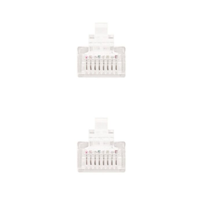 Cable de Red RJ45 UTP Nanocable 10.20.0402-W Cat.6/ 2m/ Blanco